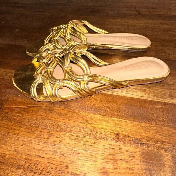 NWOB Schutz Soffy Flat Sandal - Picture 3 of 10